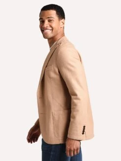 Eleventy Lazer Cut Blazer -Standrews Links Officials Store 979JA3001 CAMELalt1