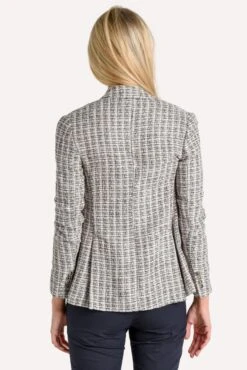 Eleventy Double Breasted Long Jacket -Standrews Links Officials Store 980ja3084jac27029 07salviaalt3