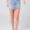 Agolde Women's Quinn High-Rise Mini Skirt