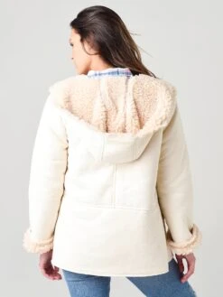 Dylan Women's Tahoe Teddy Jacket -Standrews Links Officials Store A1W148SUFxNATURALxAlt3 17278907