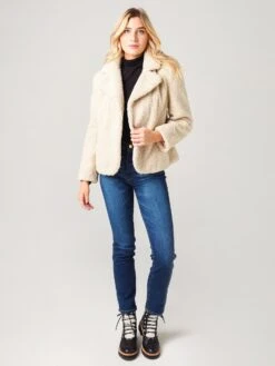 Dylan Boucle Jacket -Standrews Links Officials Store A1W184EP2xOATMEALxAlt3 20804214