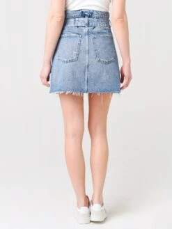 Agolde Women's Reworked 90's A-Line Skirt -Standrews Links Officials Store A3023 1141xREVIVALxAlt2