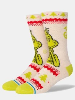 Stance Men's Grinch Sweater Socks