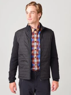 Aztech Mountain Men's Smuggler Zip Up Fleece 13 Aztech Mountain Men's Smuggler Zip Up Fleece -Standrews Links Officials Store AM400132xSPACEBLACKxAlt3 18469724