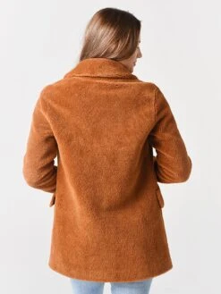 Soia & Kyo Women's Amelot Sherpa Coat -Standrews Links Officials Store AMELOTxCINNAMONxAlt2