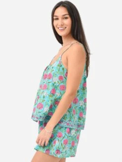 Sur La Vague Women's Aqua Cami Pajama Set -Standrews Links Officials Store AQUAPJxAQUAxAlt3 78603643