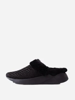 Vaneli Women's Avon Sneaker -Standrews Links Officials Store AVONxBLACKNABITBLACKFAUXFURxAlt2 85351561