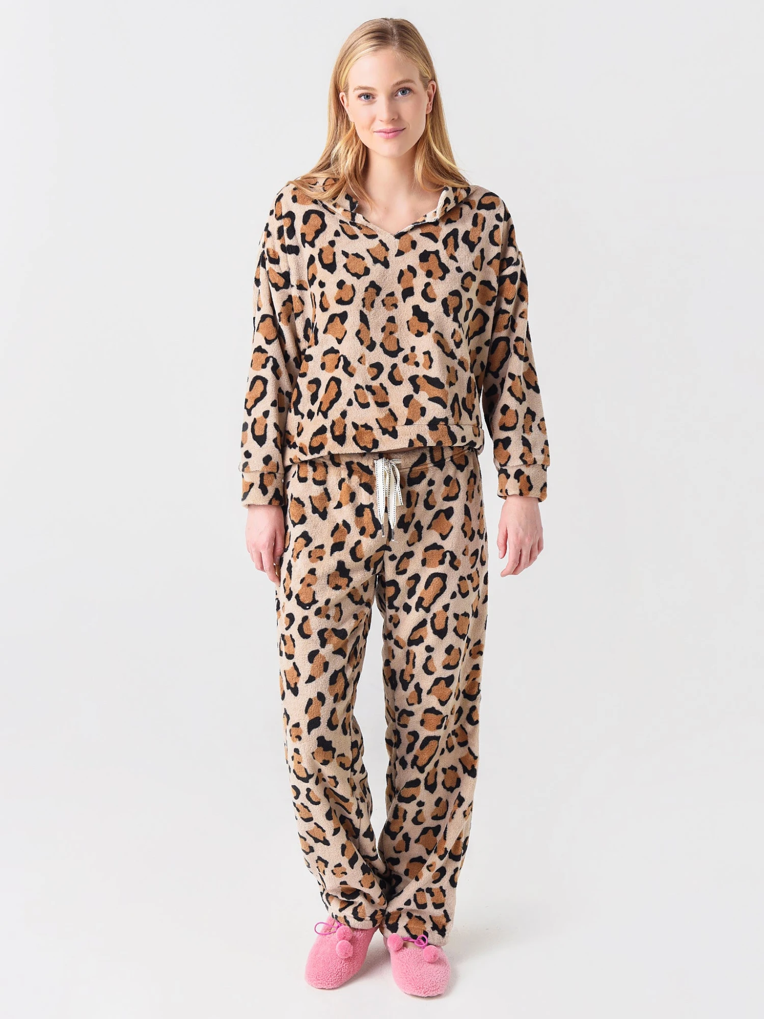 Dylan Women's Animal Cozy Pant 2 Dylan Women's Animal Cozy Pant - Image 2