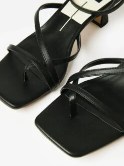 Dolce Vita Women's Baylor Heeled Sandal -Standrews Links Officials Store BAYLORxBLACKLEATHERxAlt3 91566158