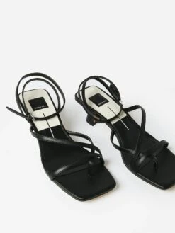 Dolce Vita Women's Baylor Heeled Sandal -Standrews Links Officials Store BAYLORxBLACKLEATHERxAlt5 91566166