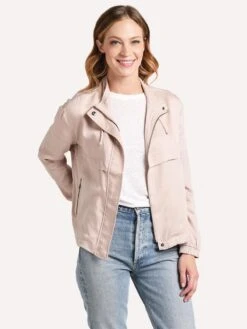 BB Dakota Second Wind Faux Suede Jacket -Standrews Links Officials Store BJ302953 PARCHMENT 822a27a0 0d55 4192 bf1f 55d6da68d048