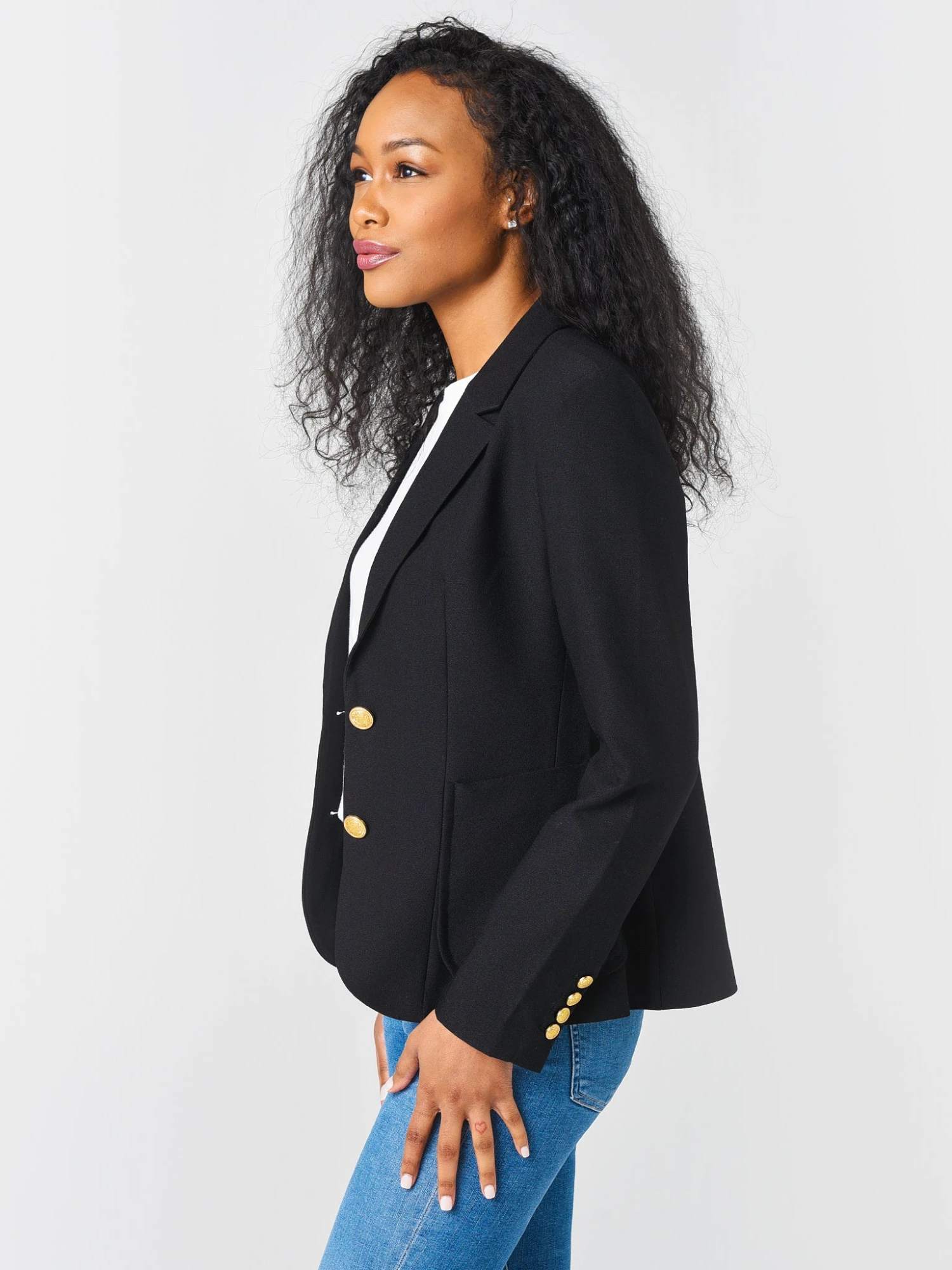 BB Dakota Women's Blaze Of Glory Suiting Blazer 2 BB Dakota Women's Blaze Of Glory Suiting Blazer - Image 2