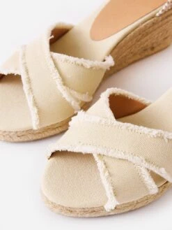 Castañer Castaner Women's Bluma Wedge -Standrews Links Officials Store BLUMA 6 001xIVORYxAlt4 64686736