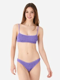 Bond Eye Women's Strap Saint Crop Bikini Top