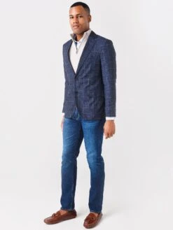 Rodd And Gunn Men's Portland Spray Jacket -Standrews Links Officials Store BP1067xBLUESTONExAlt3 47153355