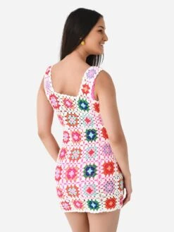 Beach Riot Women's James Dress -Standrews Links Officials Store BR28758S3xTROPICALSUNSETCROCHETxAlt3 101134236