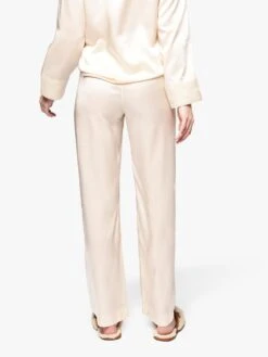 Sleeper Women’s Love Me Tender Silk Pajama Set -Standrews Links Officials Store BSC001P MILKalt4