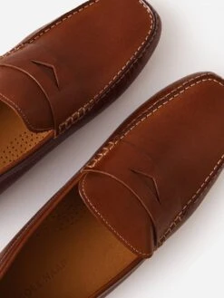 Cole Haan Men's Howland Penny Loafer -Standrews Links Officials Store C04534xSADDLETANxAlt4 62278401