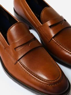 Cole Haan Men's Modern Penny Loafer -Standrews Links Officials Store C35104xCHBRITISHTANxAlt2 77060697