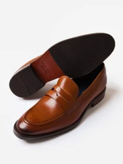 Cole Haan Men's Modern Penny Loafer -Standrews Links Officials Store C35104xCHBRITISHTANxAlt3 77060706