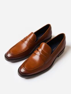 Cole Haan Men's Modern Penny Loafer -Standrews Links Officials Store C35104xCHBRITISHTANxAlt4 77060708