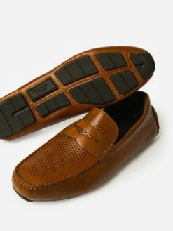 Cole Haan Men's Grand Laser Penny Driver -Standrews Links Officials Store C36653xCHBRITISHTANCHJAVA211xAlt3 97451393