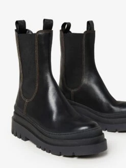 Loeffler Randall Women's Carlota Chunky Lug Boot -Standrews Links Officials Store CARLOTA SC BLABLxBLACKBLACKxAlt2 101734551