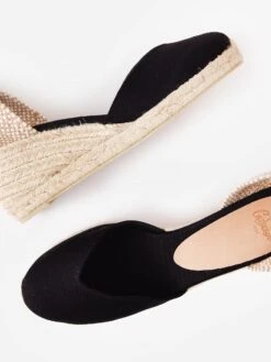 Castañer Castaner Women's Chiara Wedge -Standrews Links Officials Store CHIARA 6 001xNEGROxAlt3 64689520