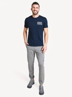 Saint Bernard Circle Mountain Tee -Standrews Links Officials Store CIRCLEMOUNTAINSTEE NAVYalt3