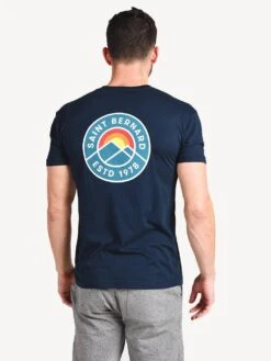 Saint Bernard Circle Mountain Tee