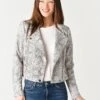 Cupcakes And Cashmere Isabell Faux-Suede Jacket