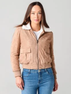 Cupcakes And Cashmere Miley Bomber Jacket