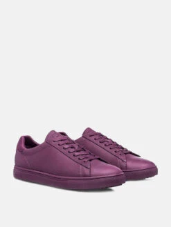 CLAE Bradley Plum Full Grain Leather Sneakers 4 CLAE Bradley Plum Full Grain Leather Sneakers -Standrews Links Officials Store CL19CBR02xPLUMFULLGRAINLEATHERxAlt1 74556750