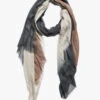 Blue Pacific Taupe And Slate Dream Scarf