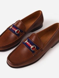 Smathers & Branson Men's Downing Bit Needlepoint Loafer