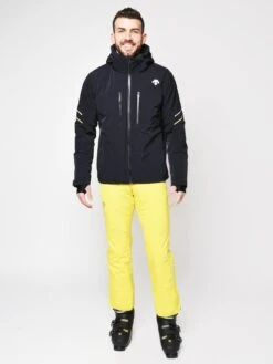 Descente Men’s Jurgen Jacket -Standrews Links Officials Store DWMOGK63B 9310BK YEL SPWalt3