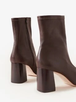 Loeffler Randall Women's Elise Stretch Bootie -Standrews Links Officials Store ELISE STNA CHOCOxCHOCOLATExAlt3 101734613