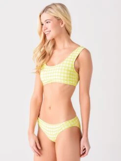 Roxy Women's Beautiful Sun Bralette Bikini Top -Standrews Links Officials Store ERJX304441xLIMEADELARGECASTLExAlt2 35311572
