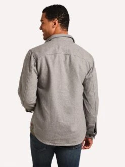 Men’s The Normal Brand Senior Wool Shirt Jacket -Standrews Links Officials Store F1JSNRWL ASHalt2