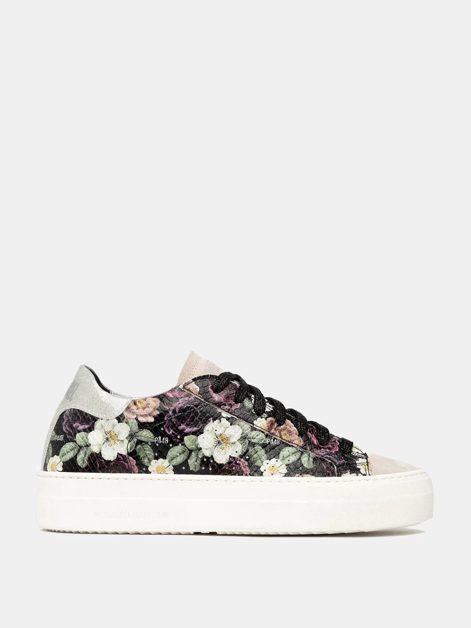 P448 Women's Thea Flower Sneakers 1 P448 Women's Thea Flower Sneakers