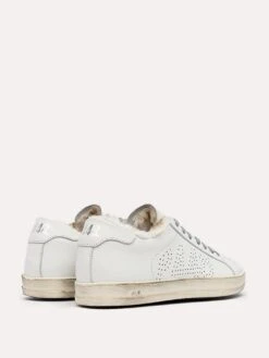 P448 Women's JohnFur White Sneaker -Standrews Links Officials Store F9JOHNFUR WHITEPEAalt2