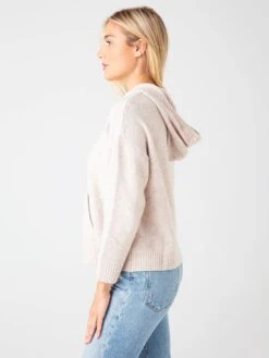 Greylin Women's Faith Heathered Hooded Sweater 6 Greylin Women's Faith Heathered Hooded Sweater -Standrews Links Officials Store G107W5610xHEATHEREDOATMEALxAlt2 43713595