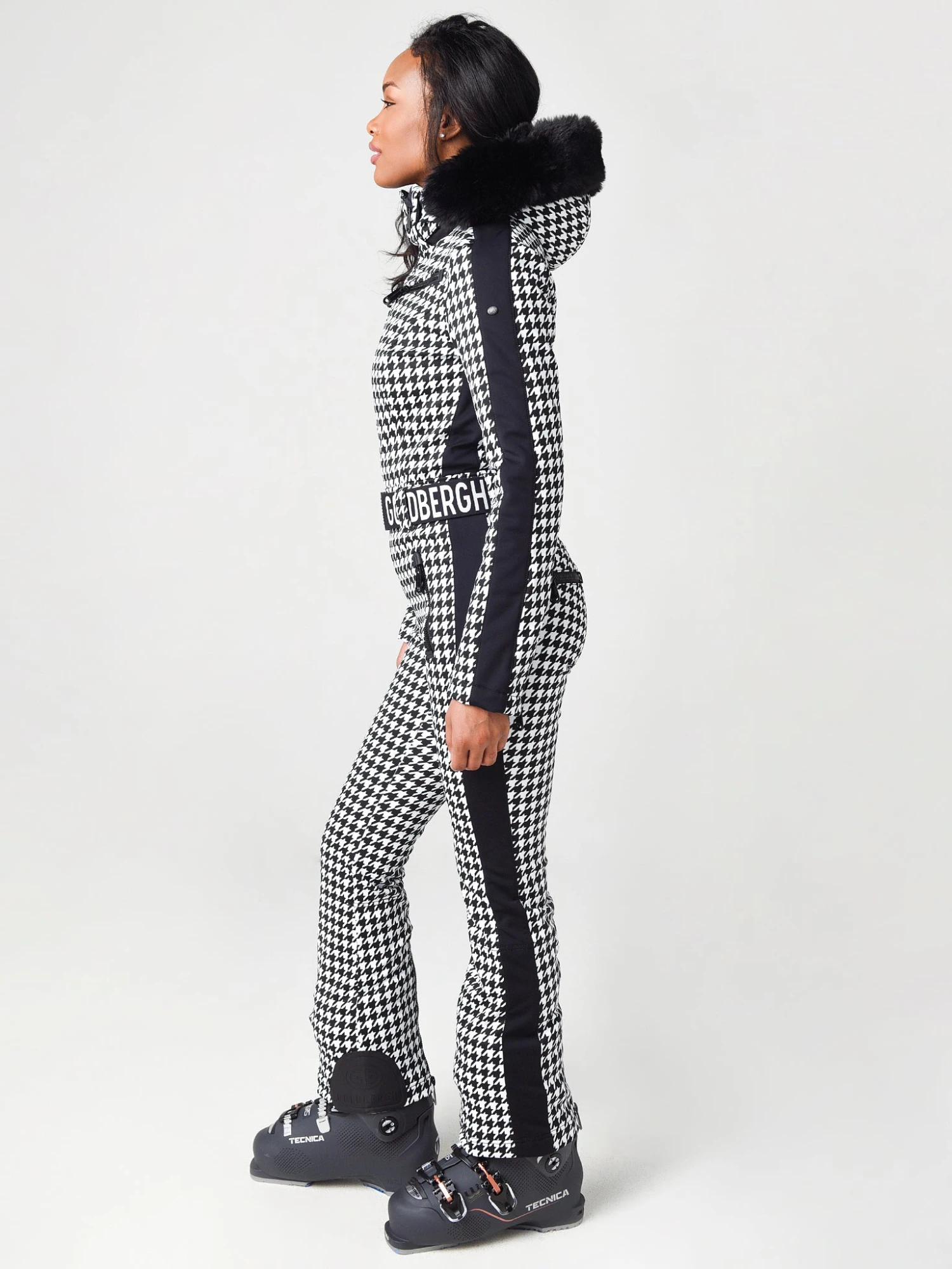 Goldbergh Women's France Jumpsuit Faux-Fur Ski Suit 2 Goldbergh Women's France Jumpsuit Faux-Fur Ski Suit - Image 2