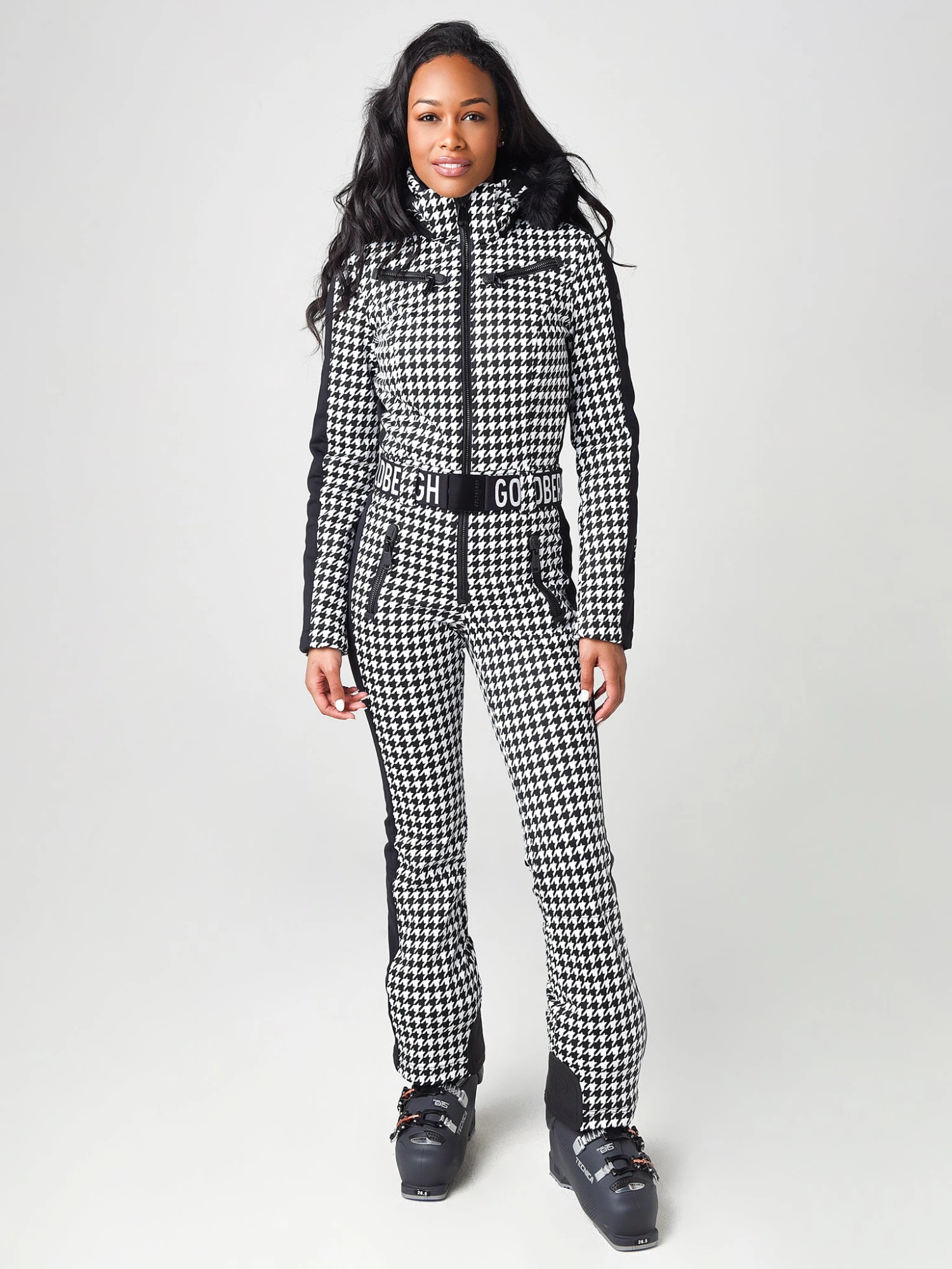 Goldbergh Women's France Jumpsuit Faux-Fur Ski Suit 1 Goldbergh Women's France Jumpsuit Faux-Fur Ski Suit