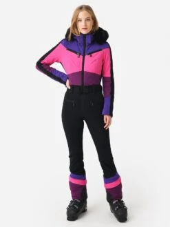 Goldbergh Women's Pearl Faux Fur Jumpsuit -Standrews Links Officials Store GBS1695224xAMETHYSTxAlt1 81293628