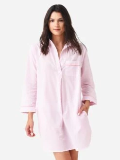 Lenora Women's Classic Gingham Nightshirt