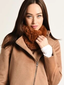 Glamourpuss Original Knitted Faux Fur Funnel -Standrews Links Officials Store GP01 FF CAMEL d08dc0ac ccf5 4677 9140 1c1a210ca441