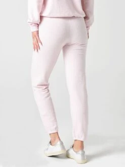 Monrow Women's Reversed Elastic Vintage Sweatpant -Standrews Links Officials Store HB006 201xROSExAlt2