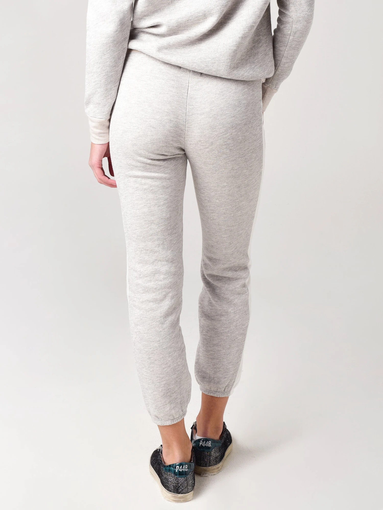 Monrow Women's Color-Block Vintage Sweats 3 Monrow Women's Color-Block Vintage Sweats - Image 3