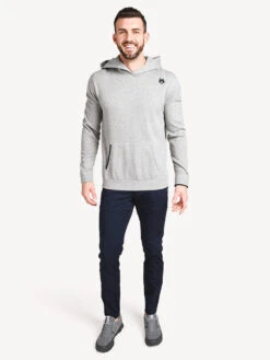 Greyson Men’s Bleeker Hoodie -Standrews Links Officials Store HBK2000 LIGHTGREYHEATHERalt3
